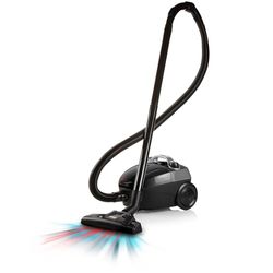 Domo DO1033S, Aspirateur avec Sac, Compact 1.5L, Noir, 450 W, 1.5 liters, 1 décibeles