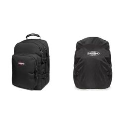EASTPAK PROVIDER Zaino, 111 cm, 107 L, Nero (Black) & Cory Copertura Antipioggia per Zaino, 44 cm, Nero (Black)