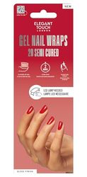 Elegant Touch Nail Wraps - Ruby Rouge