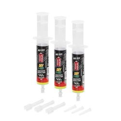 1000 Miglia BKR 5101 E-BIKE DRY Lubrificante Catena Bici Elettriche, Condizioni Asciutte e Polverose, Siringhe + applicatori Drop e Huggie System, formula fluorescente profumata - 180 ml (3x60 ml)