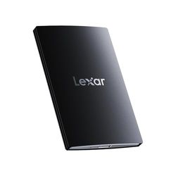 Lexar SL500 SSD Externe 4To, USB3.2 Gen2x2 Portable SSD, PSSD jusqu'à 2000Mo/s en Lecture, 1800Mo/s en écriture, Disque SSD Externe Compatible avec iPhone série 15/Mac/PS5/XBOX (LSL500X004T-RNBNG)