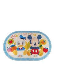ALMACENESADAN, 5121, Mantel Individual Reutilizable; Dimensiones 43x29 cm; Producto de plástico, Flexible; de la Licencia (Mickey Baby Oval)