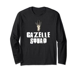 GAZELLE Squad - Maglietta a maniche corte, motivo: Gazelle Maglia a Manica