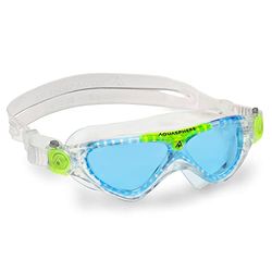 AQUASPHERE Vista JR |Lunettes de Natation pour enfants|Enfants 6 ans+ |Protection UV | Joint en Silicone |Verres Anti-buée et Anti-fuite| Garçon & Fille |Lunette de Piscine