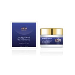 Skin Research Anti-Ageing Vitamin D Night Moisturiser with Vitamin C and Vitmain E 50ml
