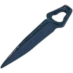 Desconocido Kong Ports Hard-Piton forgé (Ni-CR) Universel 7 ancrages, Adultes Unisexe, Acier (argenté), 75 mm