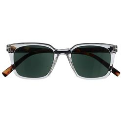 OPULIZE KOI Gafas de Lectura Para el Sol - Rectangular - Lentes Tintadas UV400 - Visión Óptima - Transparente - Hombre Mujer - Bisagras de Muelle - S50-C +1.50