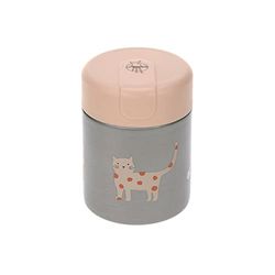LÄSSIG Baby Kinderen Thermo Warmhoudbox Brei Snacks Lekvrij Roestvrij Staal 315 ml/Food Jar Little Mateys Spicy Orange
