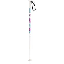 SALOMON Bâtons de Ski pour Enfants Poles Kitten, Enfant, Skistöcke Poles Kitten, Blanc/Rose