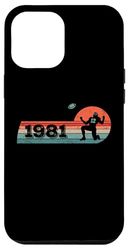 American-Football-Player Vintage born 1981 Birthday Football Case for iPhone 12 Pro Max