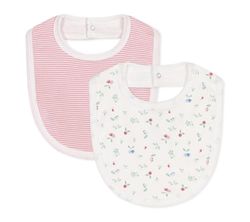 Petit Bateau Slabbetjes set (2-pack) uniseks, Versie 1., One size