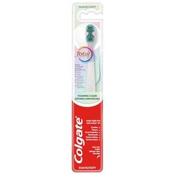 Colgate Brosse à dents en mousse nettoyante, aide à lutter contre les problèmes de santé bucco-dentaire, application plus profonde, plus profonde le long de la ligne des gencives et entre les dents