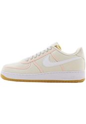 NIKE Heren Air Force 1 '07 PRM Basketbalschoenen, Multicolour Licht Crème Wit Crimson Tint 000, 41 EU