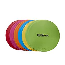 Wilson Marker Spots, Accessori: Unisex-Adulto, Multicolore (Multicolore), Taglia Unica