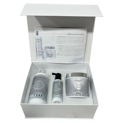 Cofanetto di lusso – Routine Capillare – GAMMA ANTIDOTI – Pack trio Shampoo + Maschera + Siero – Probiotici e Collagene – NOIA HAIR