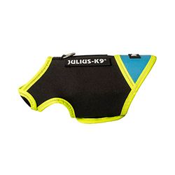 Julius-K9, Manteau IDC en néoprène pour chiens, Taille: Baby 1, Bleu aquamarine