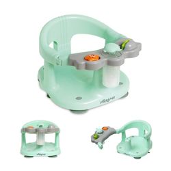 Fotelik do kąpieli dla niemowląt Interbaby | Mocowanie Przyssawki antypoślizgowe | Krzesło do kąpieli dla niemowląt Wygodne, bezpieczne, ergonomiczne | Fotel do kąpieli i prysznica dla niemowląt > 5