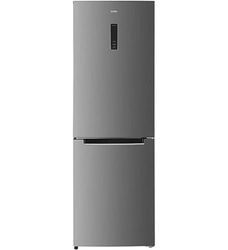 Svan Frigorífico Combi 2 Puertas Inox SC185600ENFX. Capacidad 323 Litros, No Frost, Multi AirFlow, Puerta Reversible, Bajo Nivel Sonoro, Eficiencia Energética Clase E