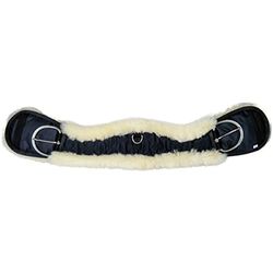 HKM Maanriem riem zwart/natuur 70