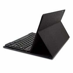 Cool Funda Polipiel Negra con Teclado Bluetooth para Samsung Galaxy Tab A8 X200/X205 10.5"