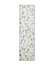 Viva Vinyl BW06 Pebbles 240X66, PVC polyester, wit, 240 x 66 x 4 cm