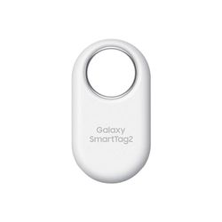 Samsung Galaxy SmartTag2 (1 Pezzo) Localizzatore Bluetooth con Modalità Smarrito, Design compatto, Batteria a lunga durata, Resistenza IP67, White 2023