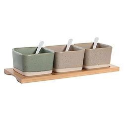 DKD Home Decor Set de collation, Estándar