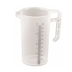 Pro-Measure FD326 - Caraffa Graduata Dosatore Misurino Polipropilene, Capacità 1 l, 187 mm x 114 mm x 114 mm, Traslucida