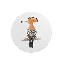 Questo Casa, Round Digital Printed Mouse Pad, Non-Slip Base, for Office and Home, Diameter:22cm