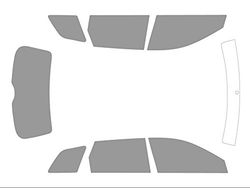 Variance Auto Tinted Films for Car Complete Kit, Black 35