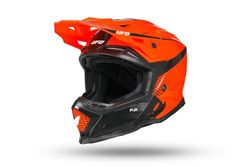 UFO PLAST ECHUS-hjälm orange/svart XL