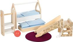 small foot Doll House Nursery Furniture, wood, furniture set for the doll house, for kids aged 3+ years, 12632