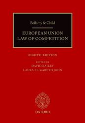 Bellamy & Child: European Union Law of Competition