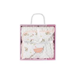 Interbaby Baby Bubble Blanket Elephant Pink