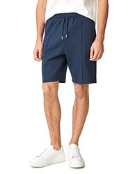 Koton Heren Basic Shorts Slim Fit Seam Gedetailleerde Pocket Trekkoord, marineblauw (716), S