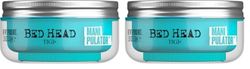 Bed Head by TIGI | Pasta per capelli per uomo e donna Manipulator Texturising |Prodotto per lo styling dei capelli professionale a lunga tenuta | Capelli corti e medi | 57g (Confezione da 2)