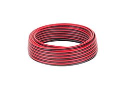 LECHPOL Accessoire merk model CCA luidsprekerkabel 0,75 mm zwart en rood 10 m