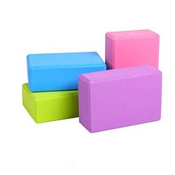 4 stuks hoge dichtheid EVA schuim bakstenen yoga schuim oefenblokken (4 stuks)