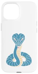 Minimaliste Serpent reptile petit simple Serpent Cobra Coque pour iPhone 15