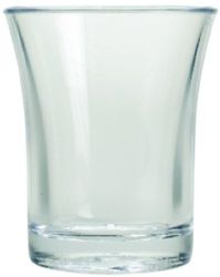 Econ - Bicchieri da shot in polistirolo, CE, 25 ml, confezione da 100