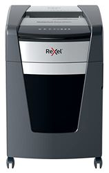 Rexel XP514+ Micro Cut Paper Shredder, Shreds 14 Sheets At Once, P5 Security Level, Jam-Free Technology, Office Use, 60 Litre Pull-Out Bin, Black, Momentum Extra Range, 2021514MEU