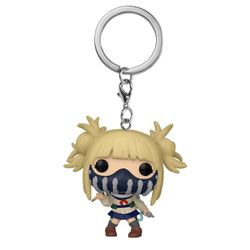 Funko POP! Sleutelhanger: My Hero Academia (MHA) 2 - Himiko Toga met Face Cover - Nieuwe Sleutelhanger - Vinyl Minifiguur om te verzamelen - kousenvulling - Cadeau-idee - Officiële handelsgoederen