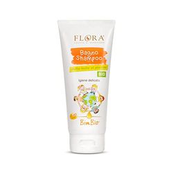 Flora Bain Shampoo Bimbio Idéal pour les enfants, 200 ml