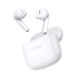 HUAWEI FreeBuds SE 2, Batterijlevensduur van 40 uur, Compact en comfortabel vast te houden, IP54 stof- en spatwaterdicht, consistent gebalanceerd geluid, IOS& Android, White