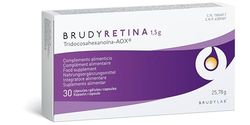 BRUDY LAB - Brudy Retina - Ácidos Grasos OMEGA 3 DHA EPA- Vitaminas y Minerales - Protege los Tejidos de la Retina - Favorece una visión normal - 30 Cápsulas