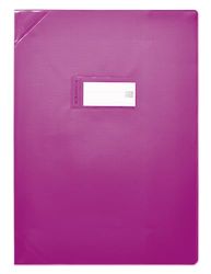 OXFORD Protège-Cahier Strong Line 24x32cm PVC Opaque 15/100ème Violet