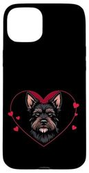 Valentine's Day Dog Case for iPhone 15 Plus
