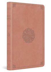 ESV Thinline Bible: English Standard Version, Blush Rose, Trutone, Emblem Design