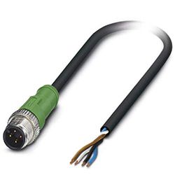 Kabel för Phoenix Contact Sensorer/ställdon SAC-4P-M12MS/ 3,0-PVC 1415588 Innehåll: 1 st