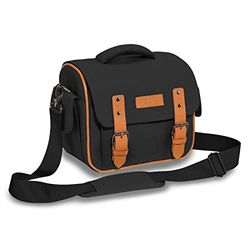 PEDEA 65065320 Estojo para câmara fotográfica preto (Universal, Alça para ombro, preto)